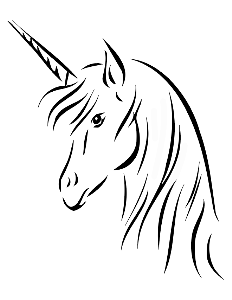 Dibujos para colorear de Unicornios - Colorear dibujos infantiles
